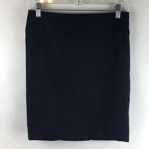 Banana Republic Black Pencil Skirt Cotton Stretch